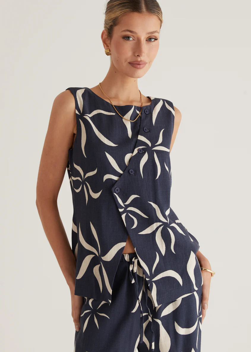 Hunter Pants - Navy Ayana