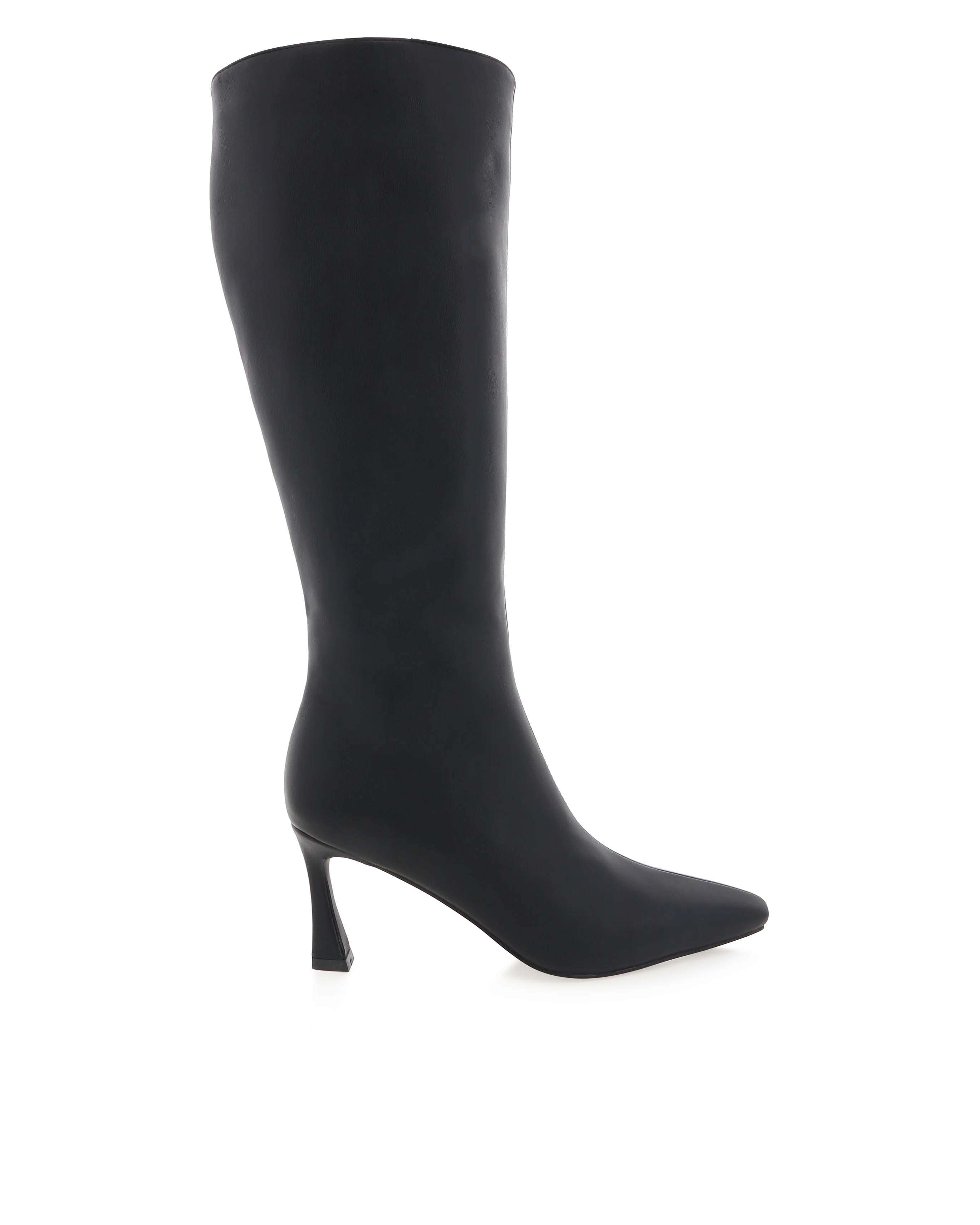 Shyla Knee High Boots - Black