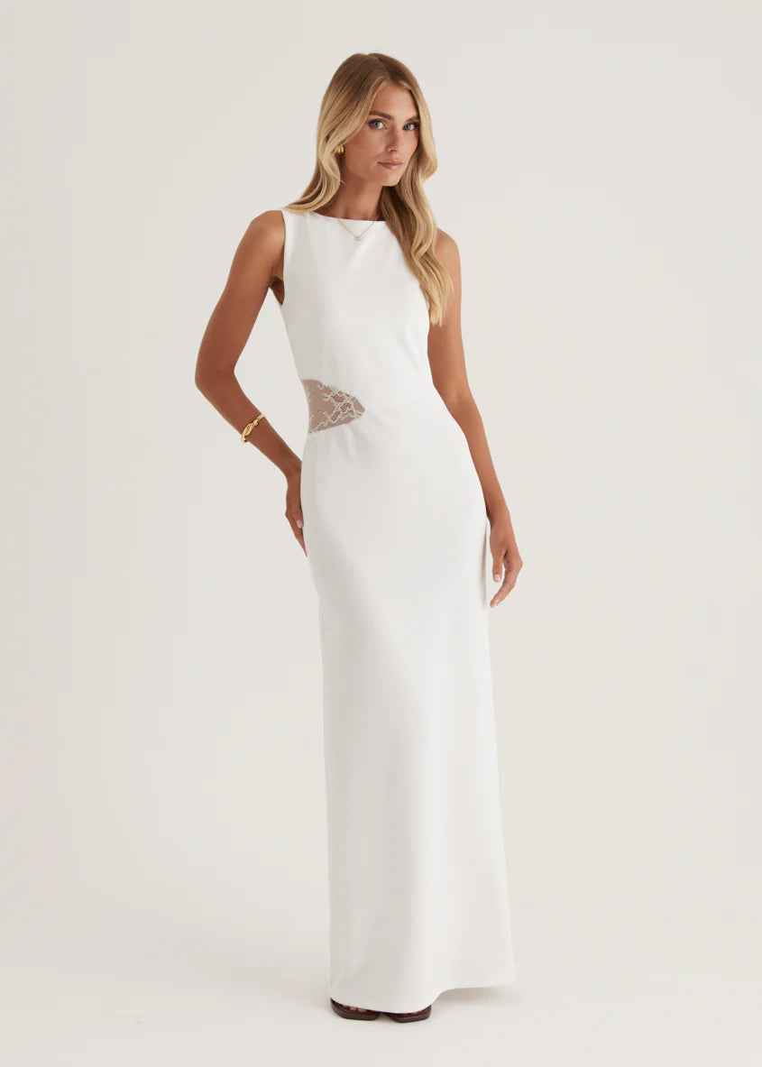 Lenon Maxi Dress - Off White