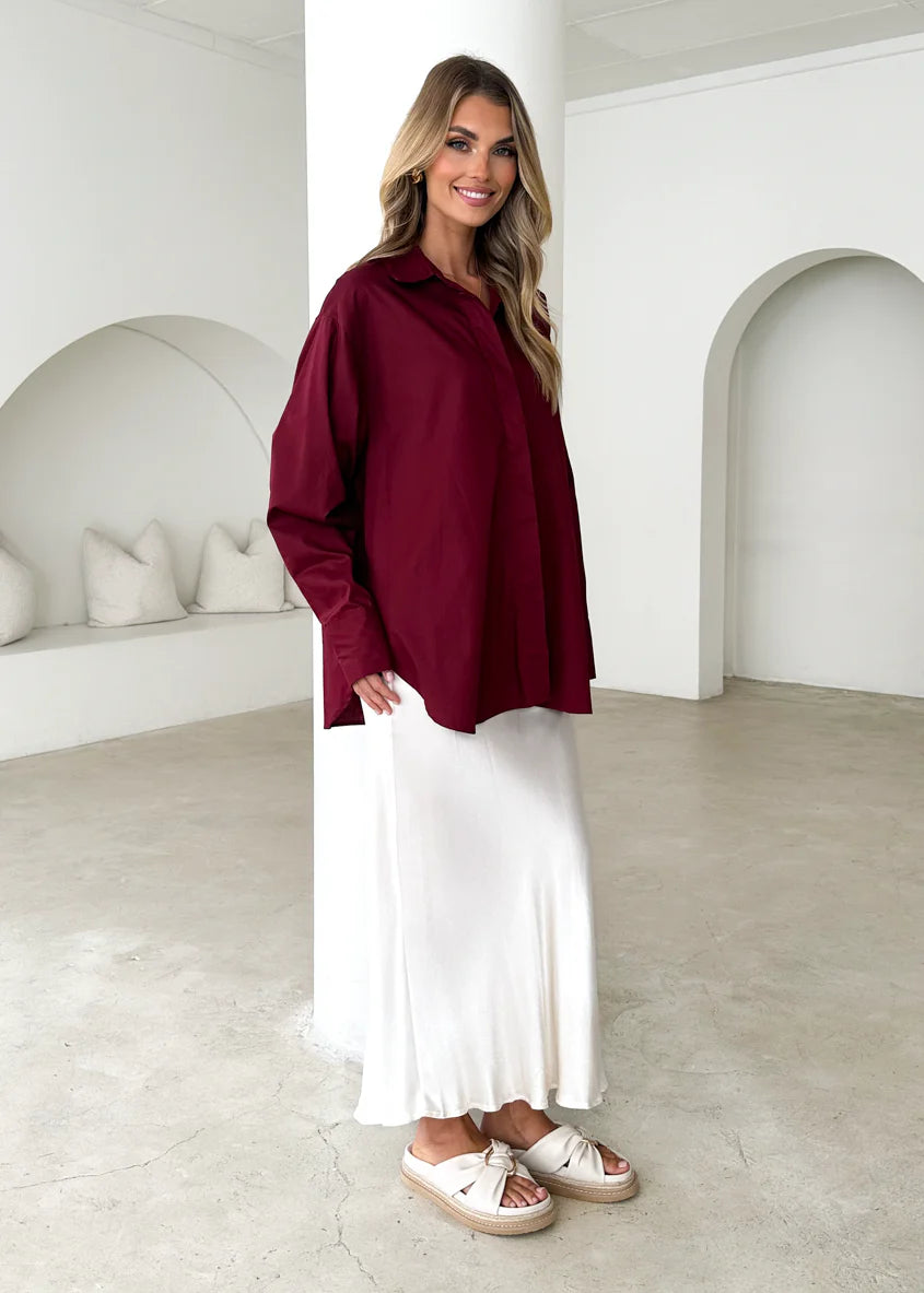 Mohito Shirt - Burgundy