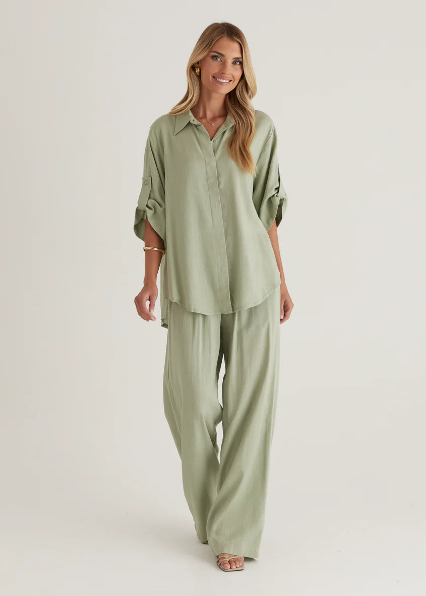 Kinsley Pants - Sage