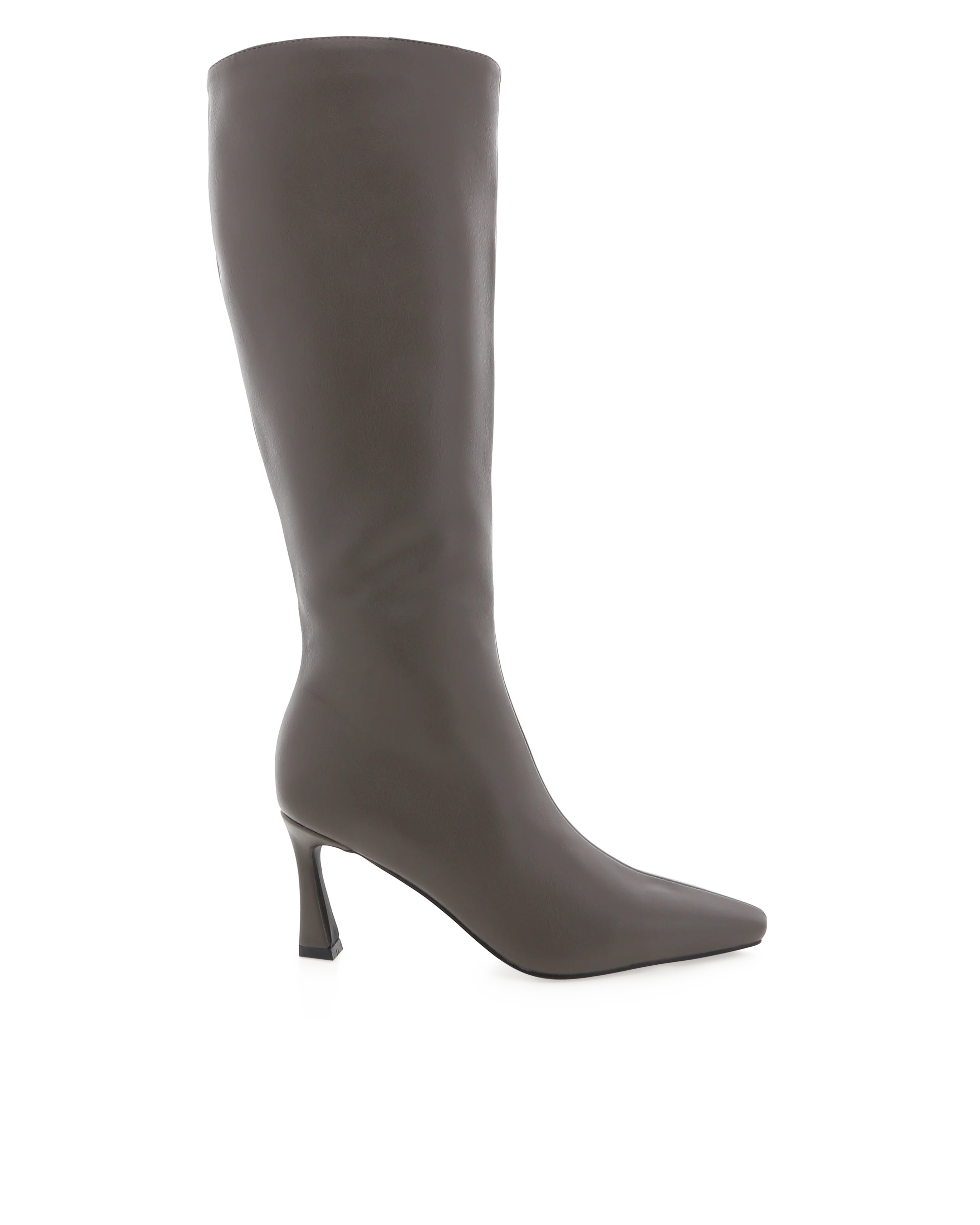 Shyla Knee High Boots - Greige