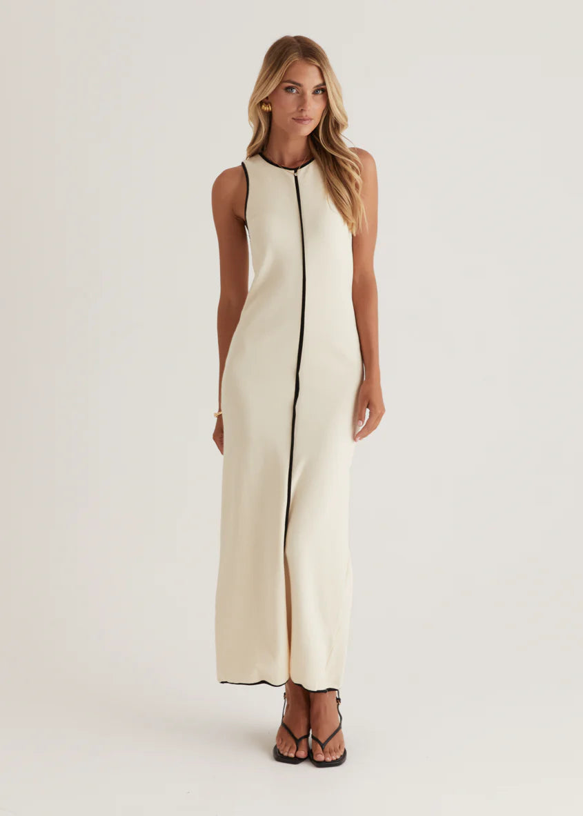 Cedar Maxi Dress - Beige