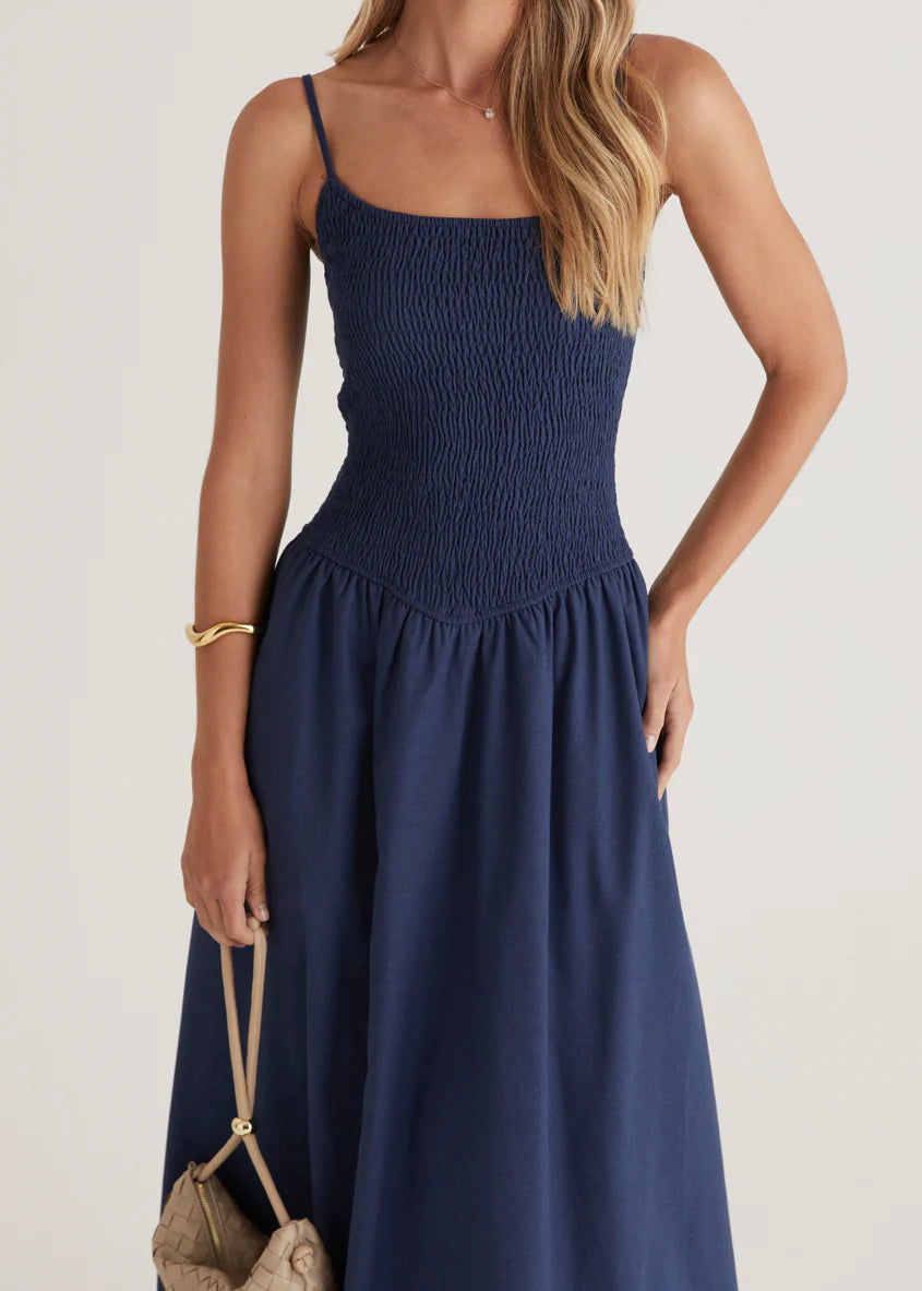 Skye Maxi Dress - Navy