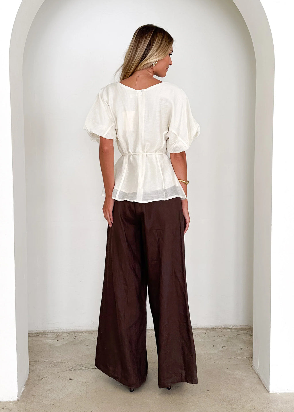 Saffron Blouse - Cream