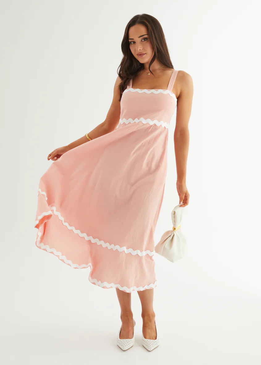 Vanya Maxi Dress - Pink