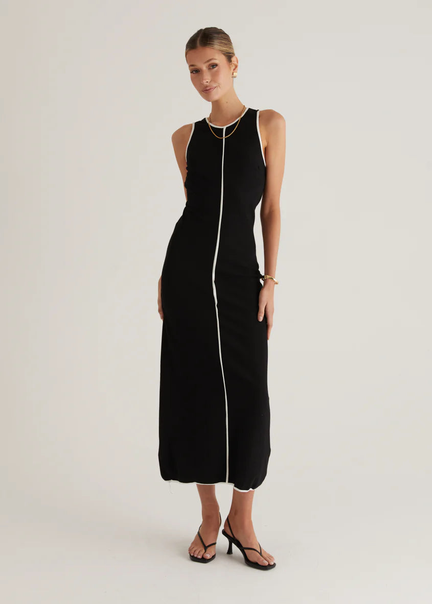 Cedar Maxi Dress - Black