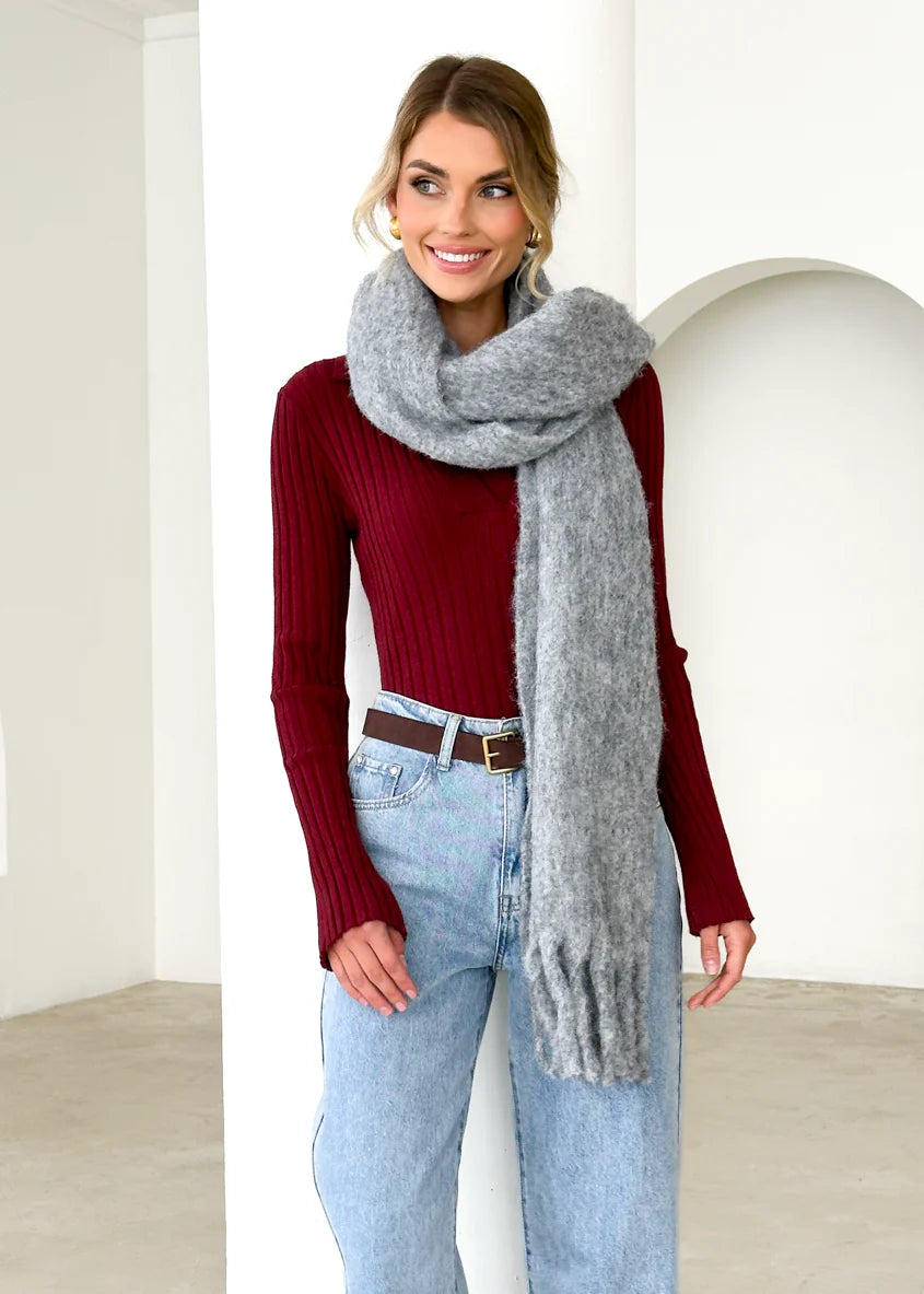 Charli Scarf - Grey