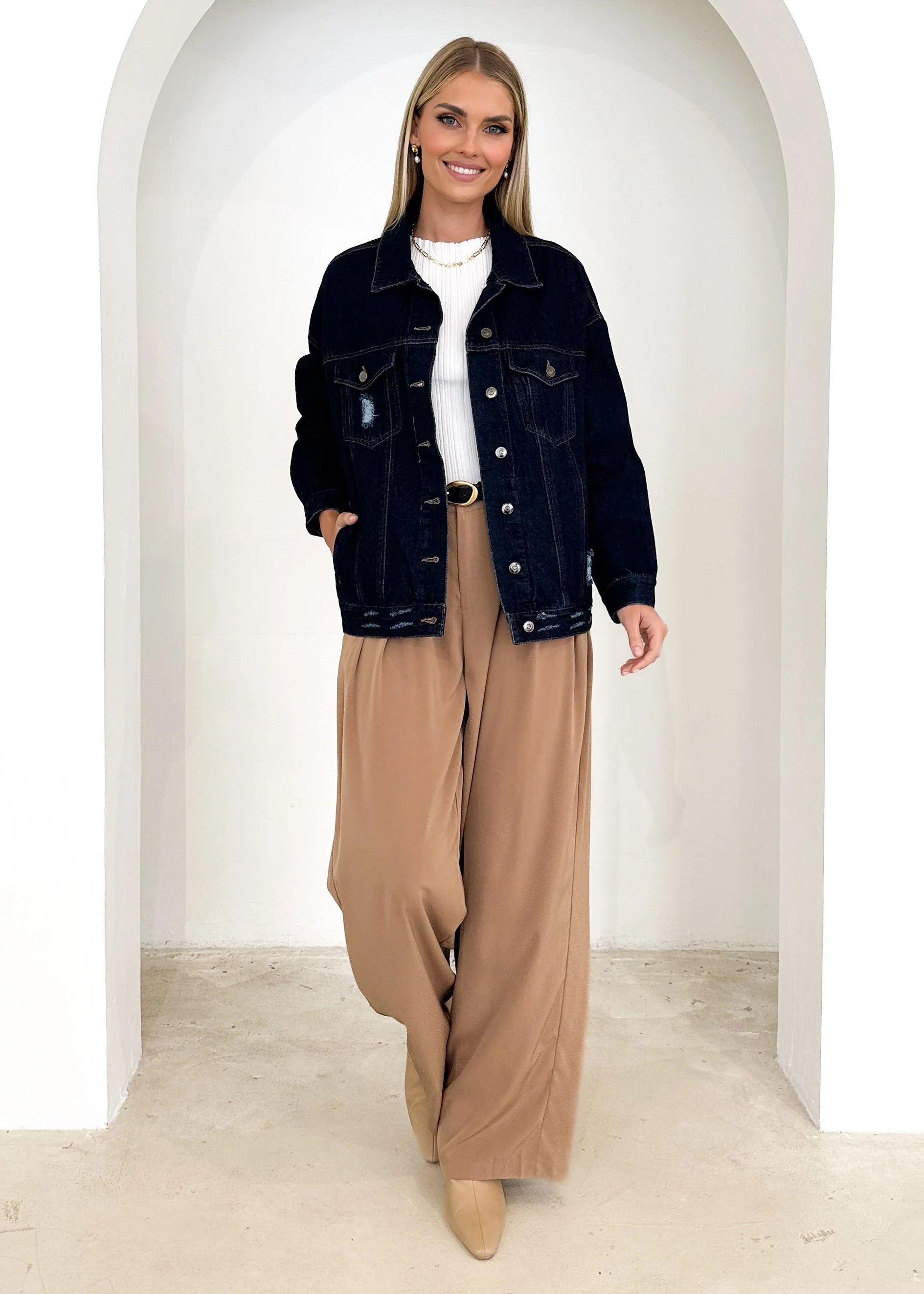 Jemma Denim Jacket - Indigo