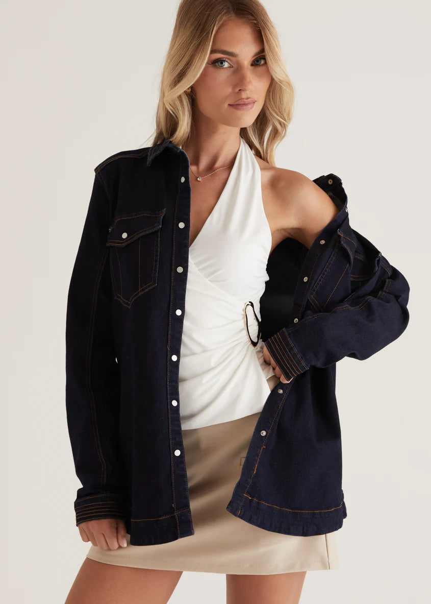 Donroe Denim Jacket - Indigo