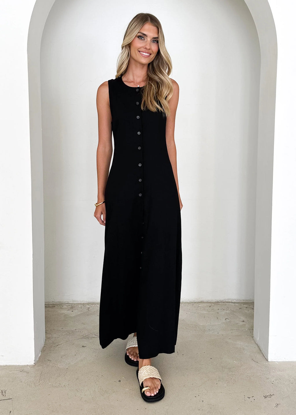 Cali Maxi Dress - Black