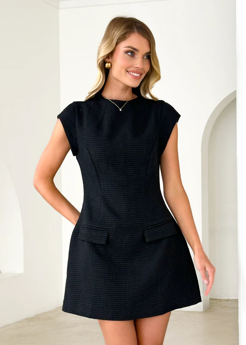 Athena Dress - Black