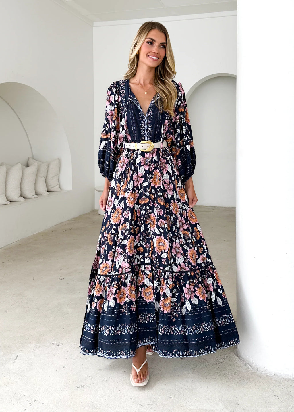 Catalonia Maxi Dress - Shania