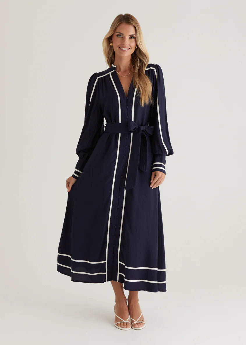 Melody Maxi Dress - Navy