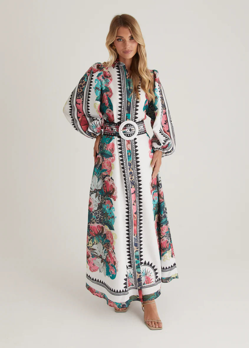 Colada Maxi Dress - Eden Floral