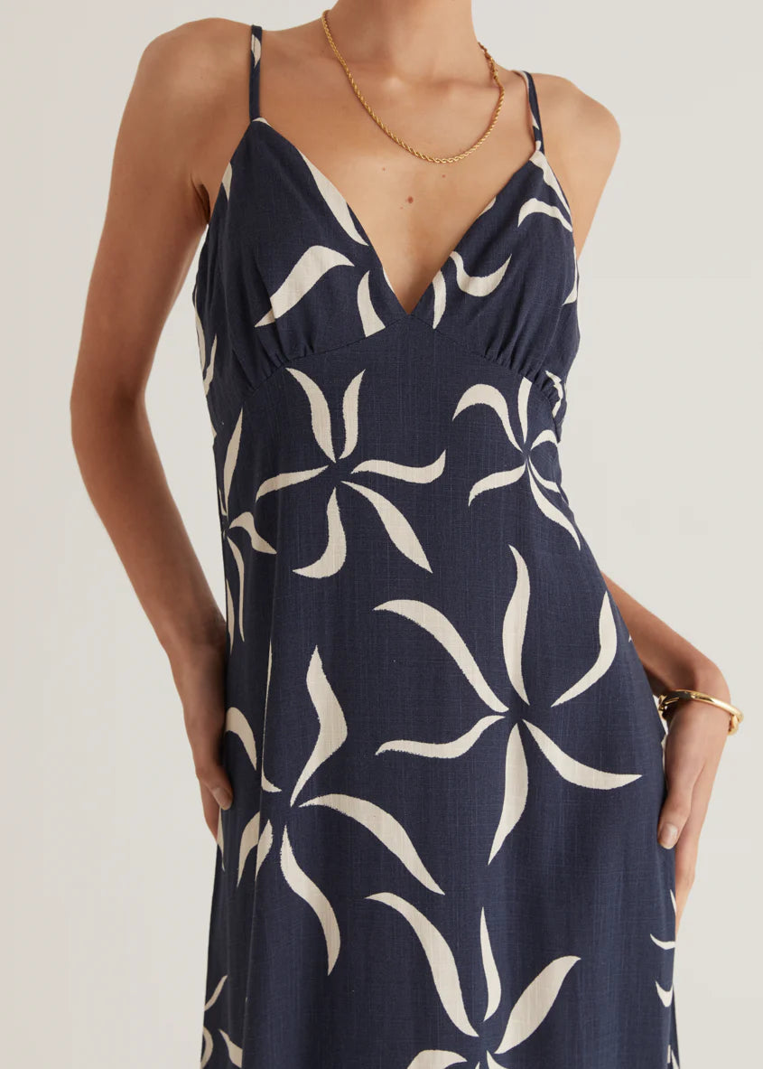 Cavalier Maxi Dress - Navy Ayana