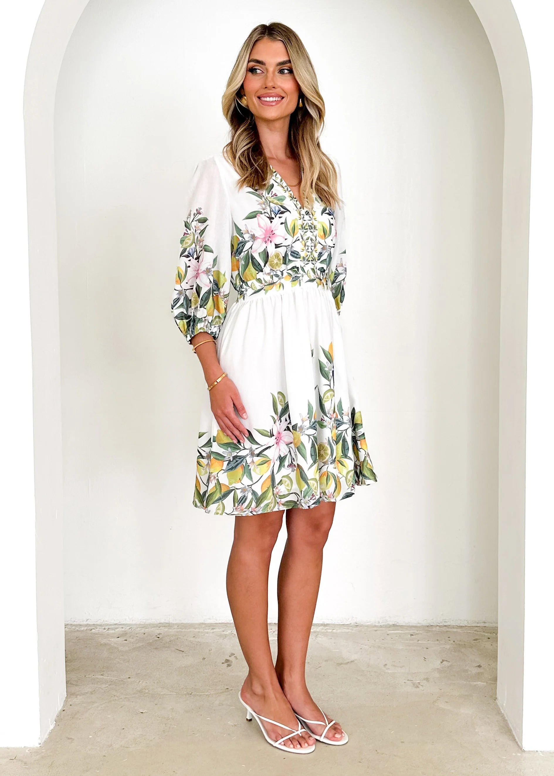 Lielani Dress - Limoncello