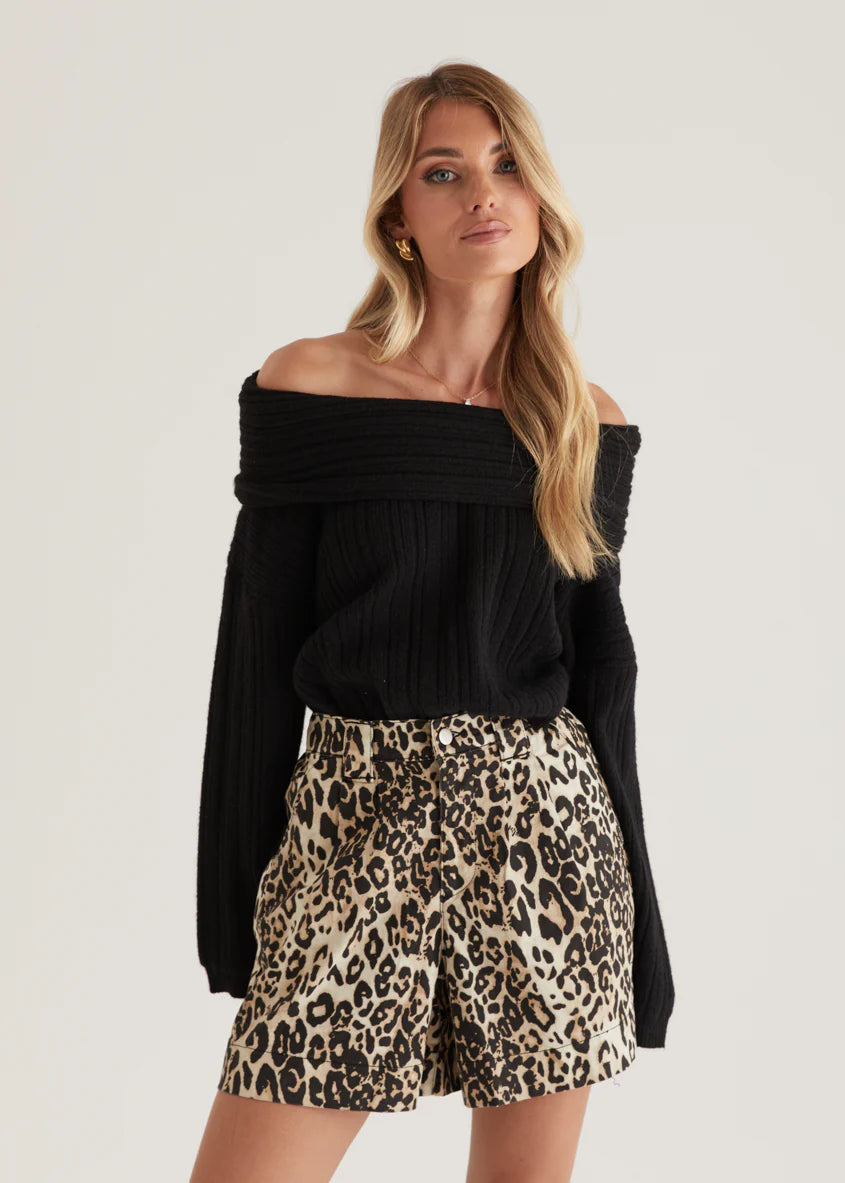 Annabelle Shorts - Leopard