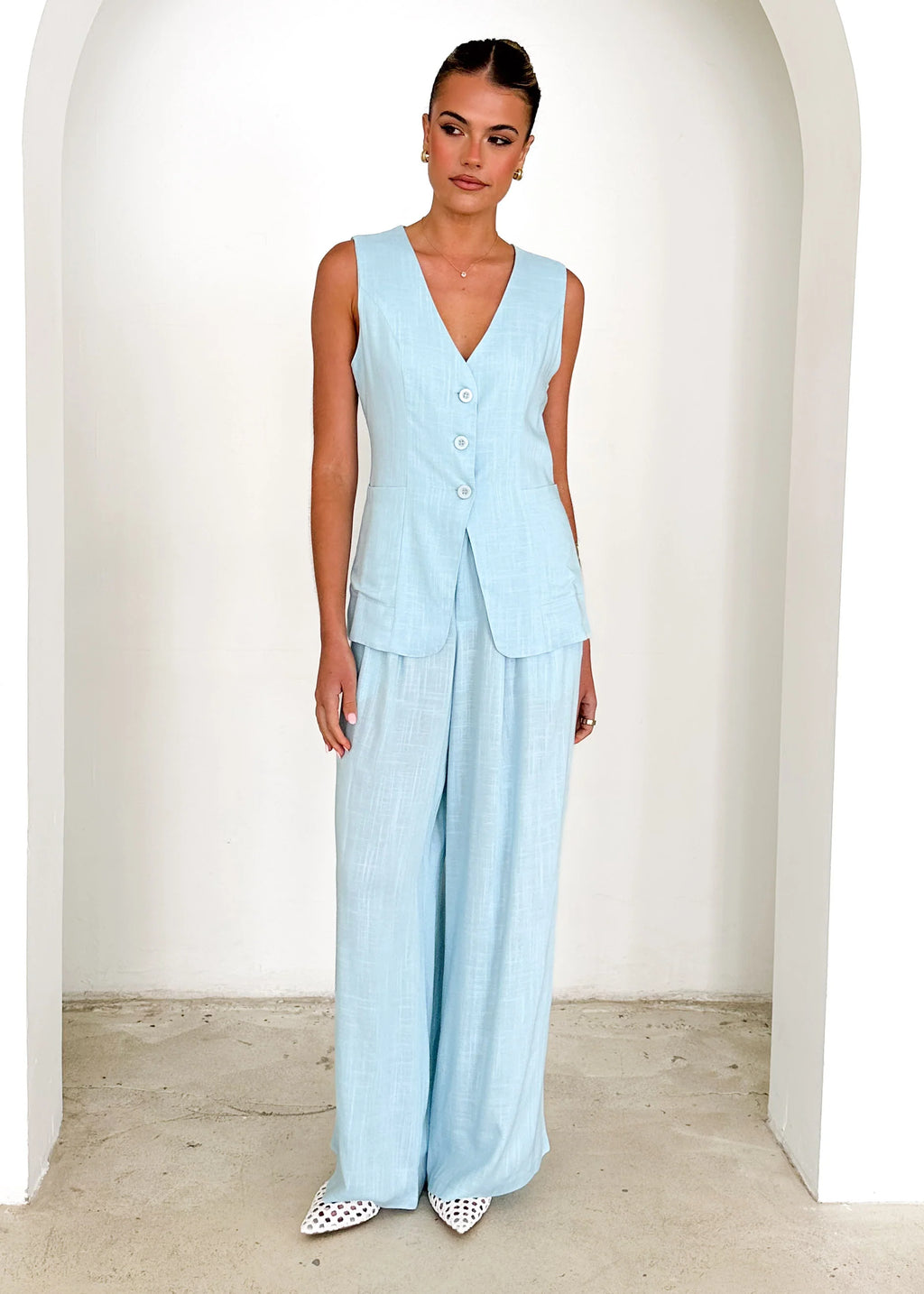 Leyton Pants - Powder Blue