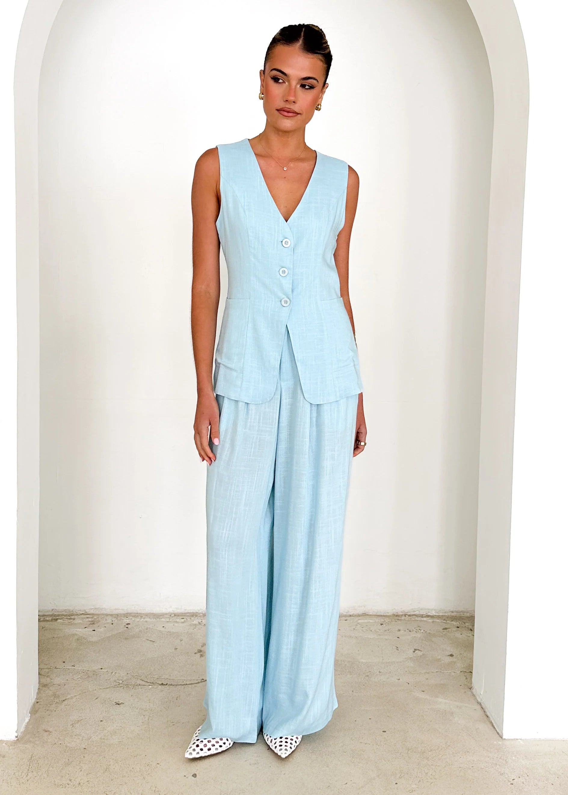 Leyton Pants - Powder Blue