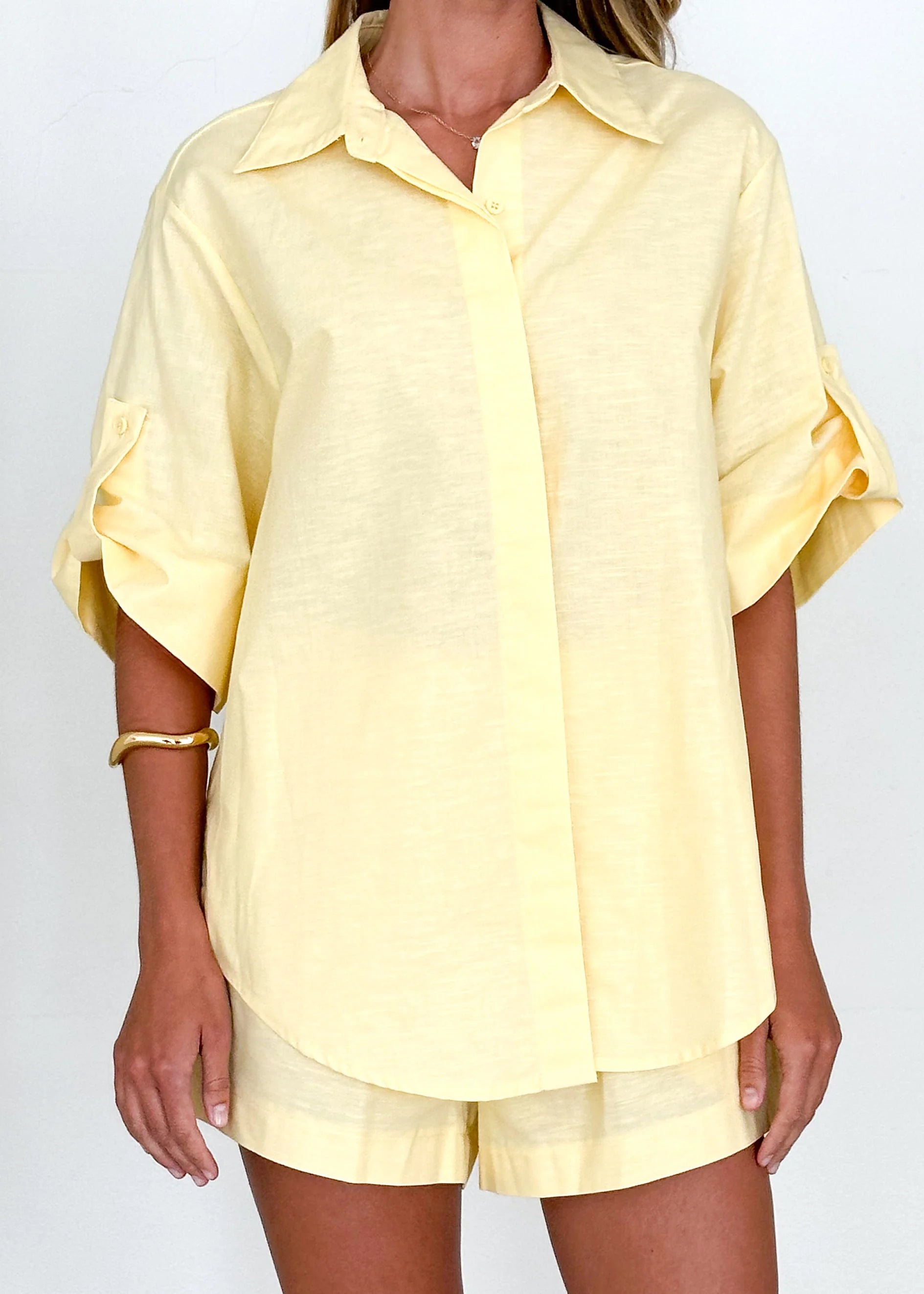 Kinsley Shorts - Lemon