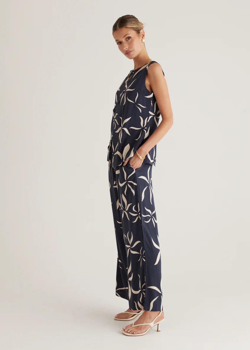 Hunter Pants - Navy Ayana