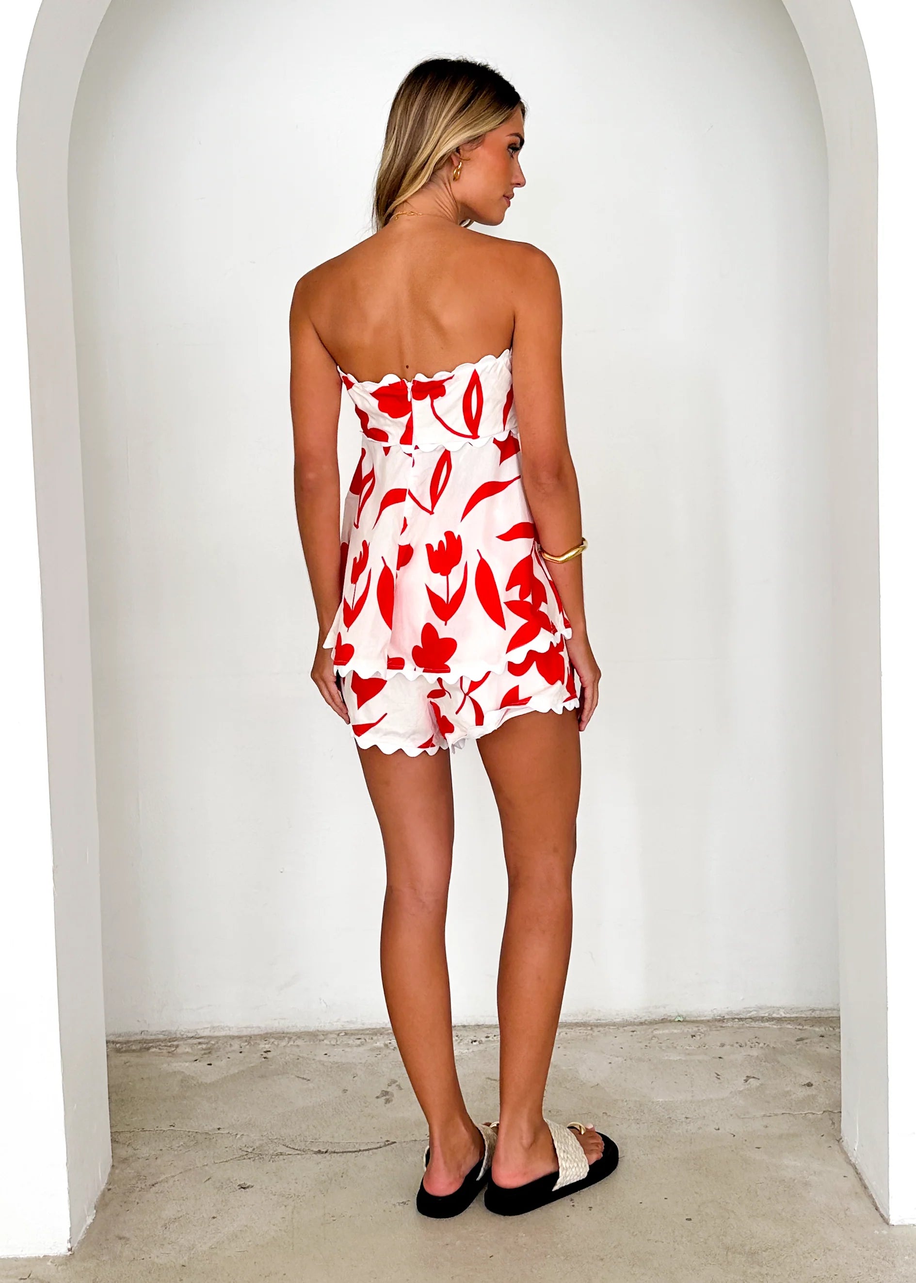 Bahamas Set - Red Floral