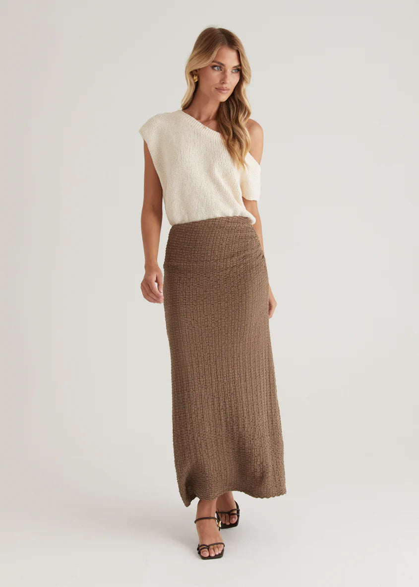Jordy Maxi Skirt - Moss