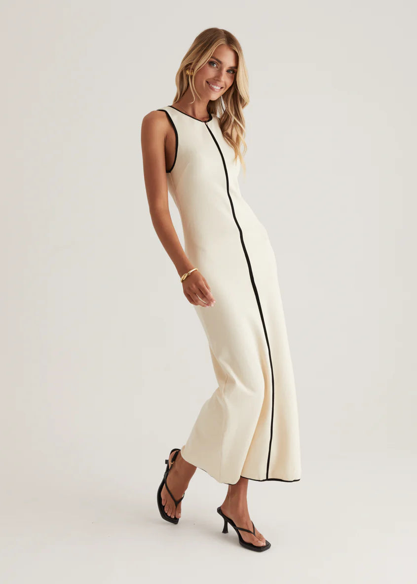 Cedar Maxi Dress - Beige
