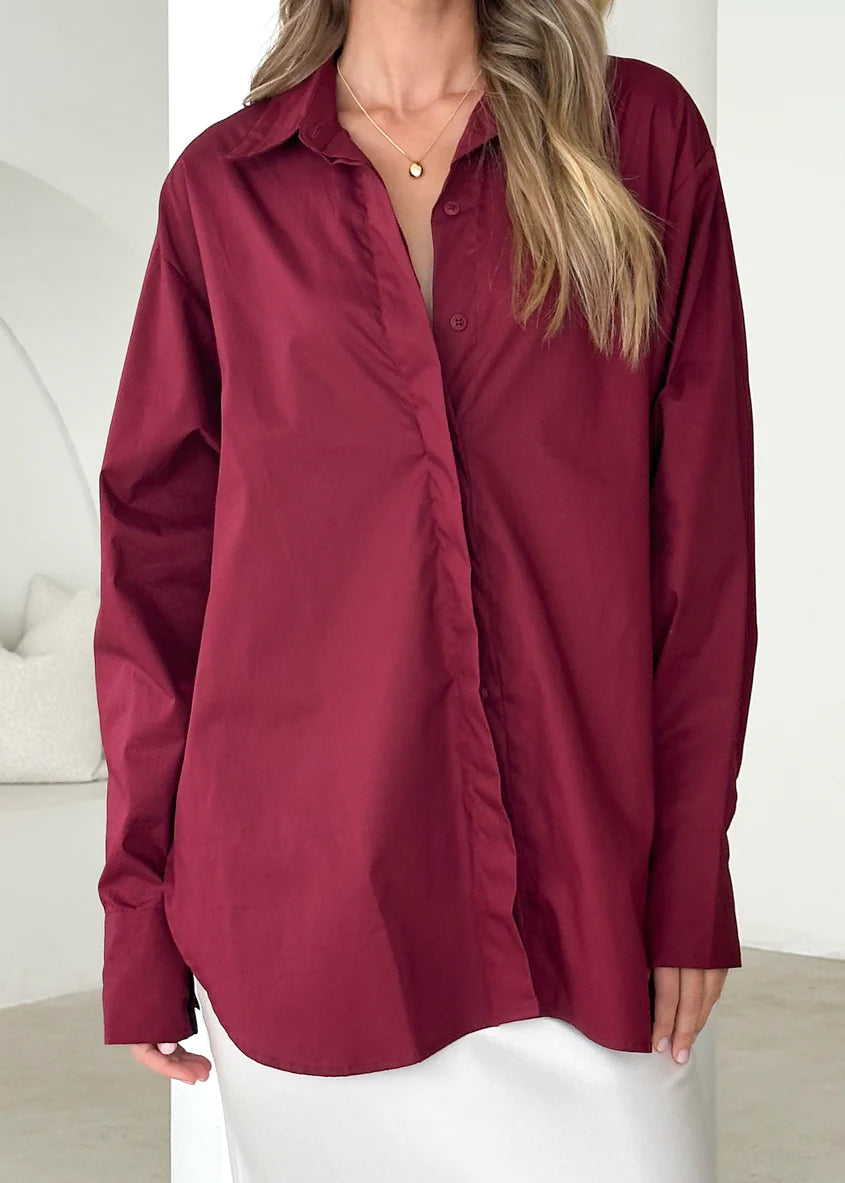 Mohito Shirt - Burgundy