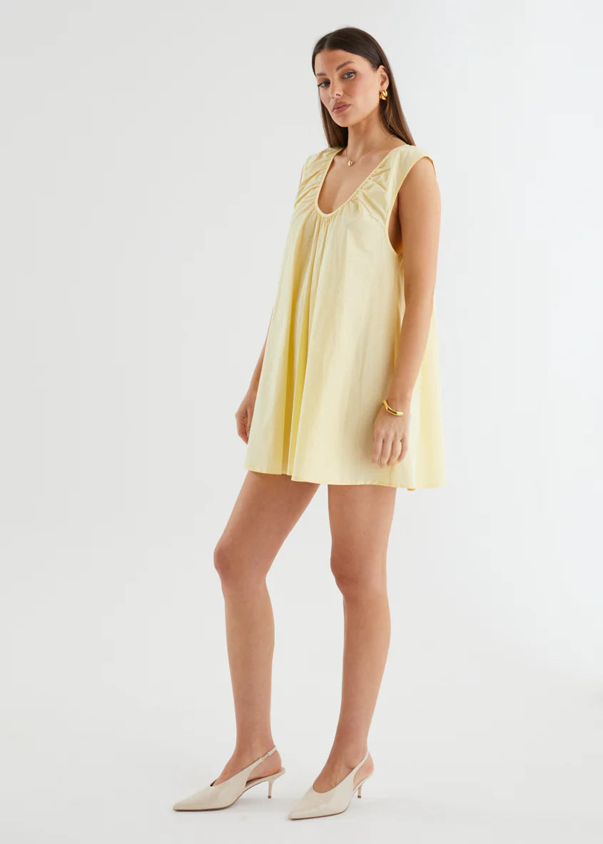 Lateasha Dress - Banana