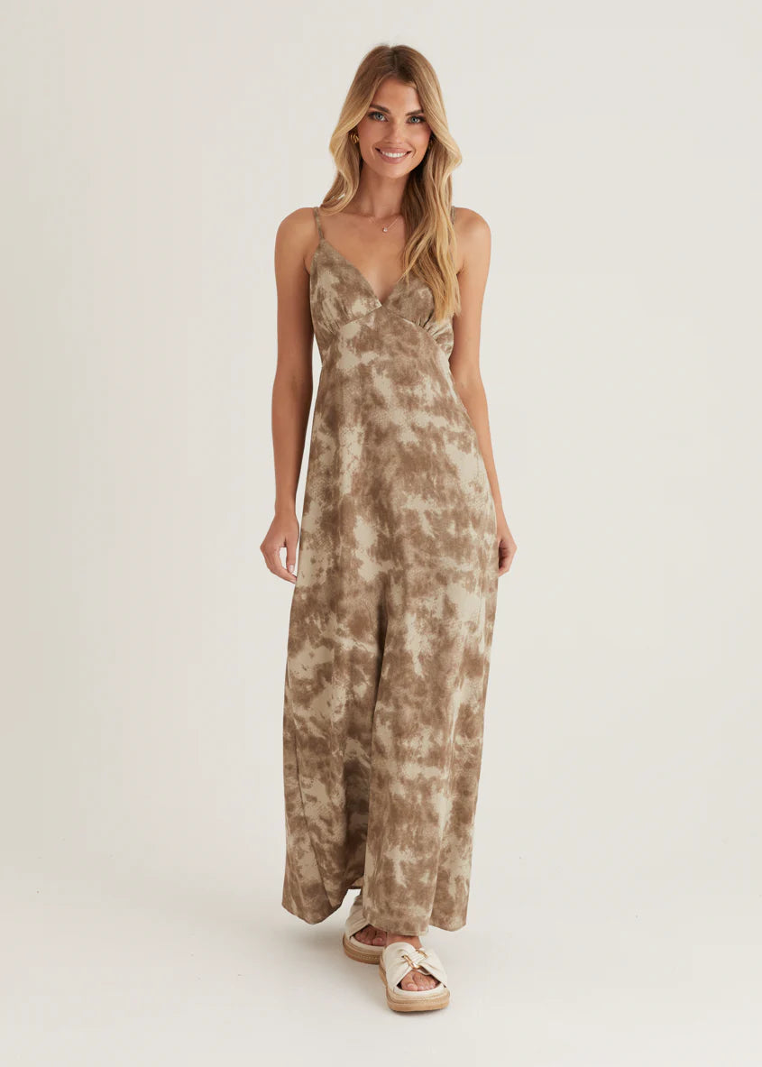 Emery Maxi Dress - Walnut