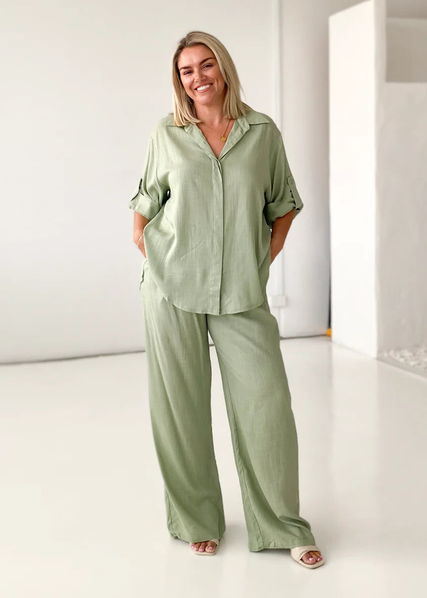 Kinsley Pants - Sage