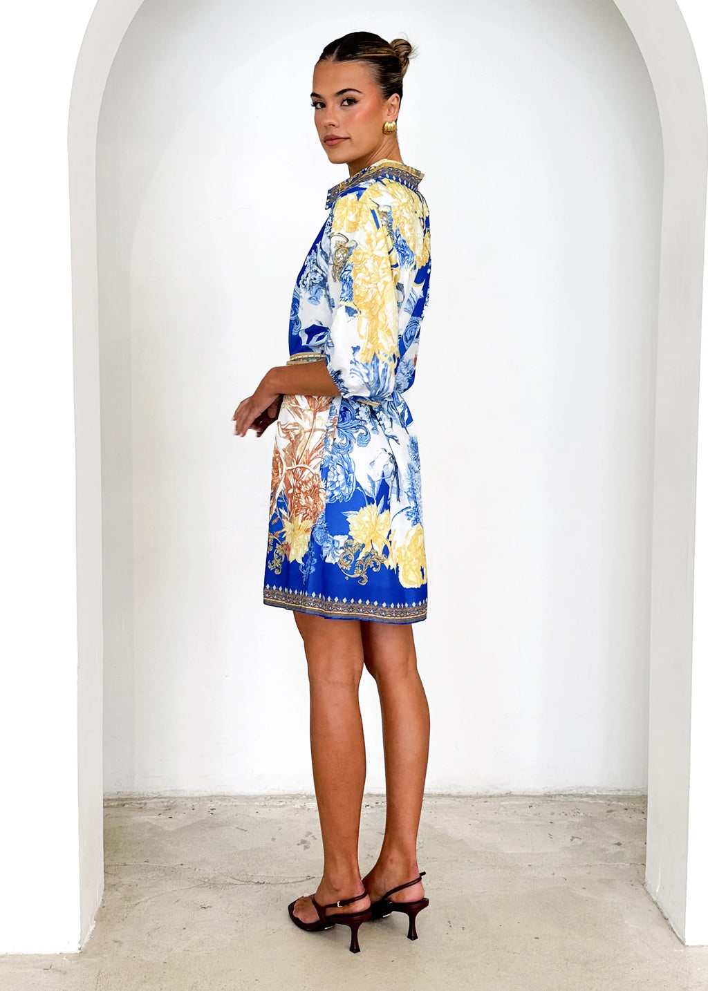 Akita Dress - China Doll Blue