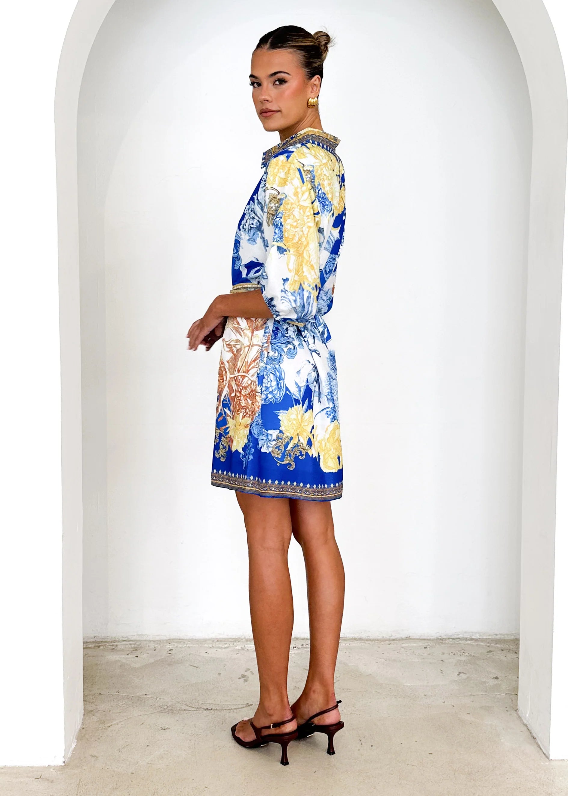 Akita Dress - China Doll Blue