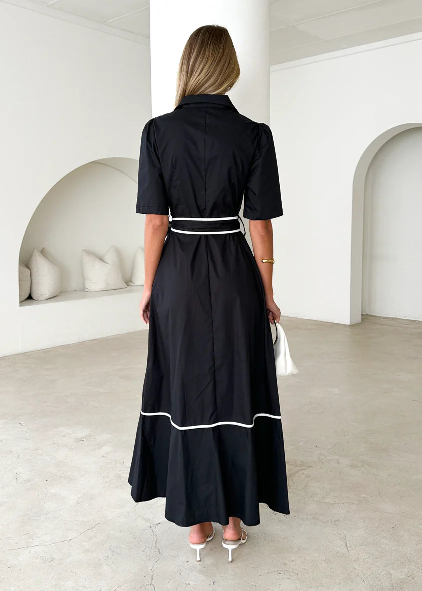 Stella Maxi Dress - Black