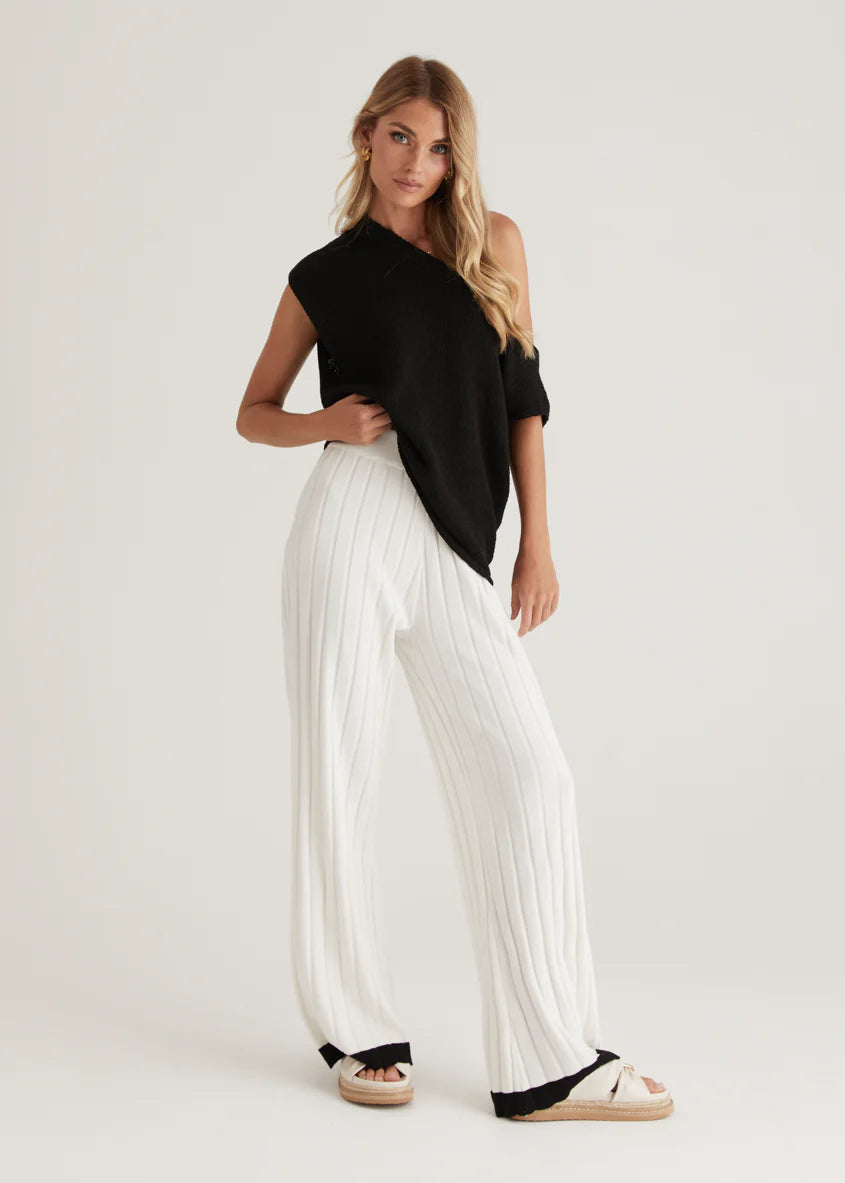 Tienna Knit Pants - Off White