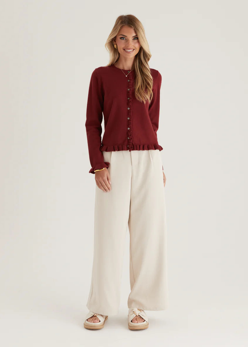 Centennial Sweater - Wine