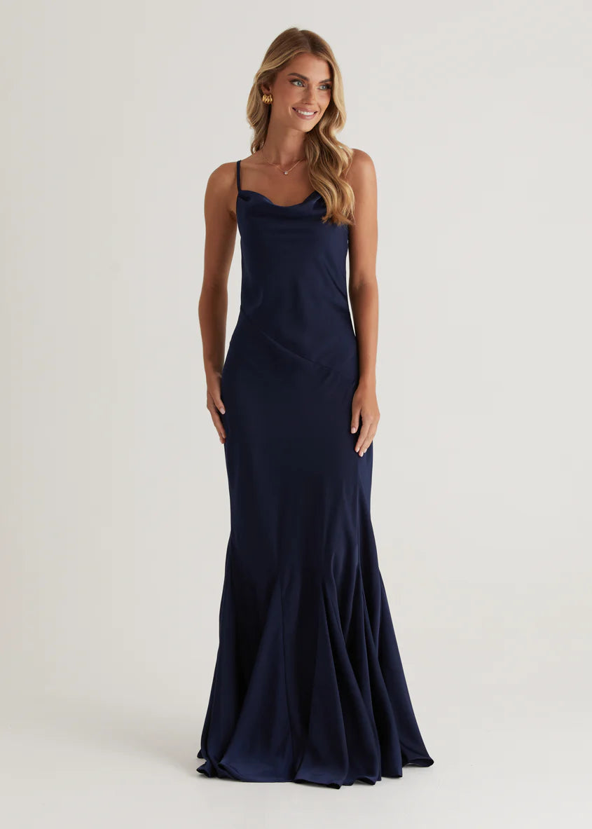 Zita Maxi Dress - Navy