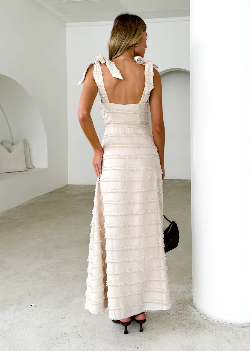 Bella Maxi Dress - Cream