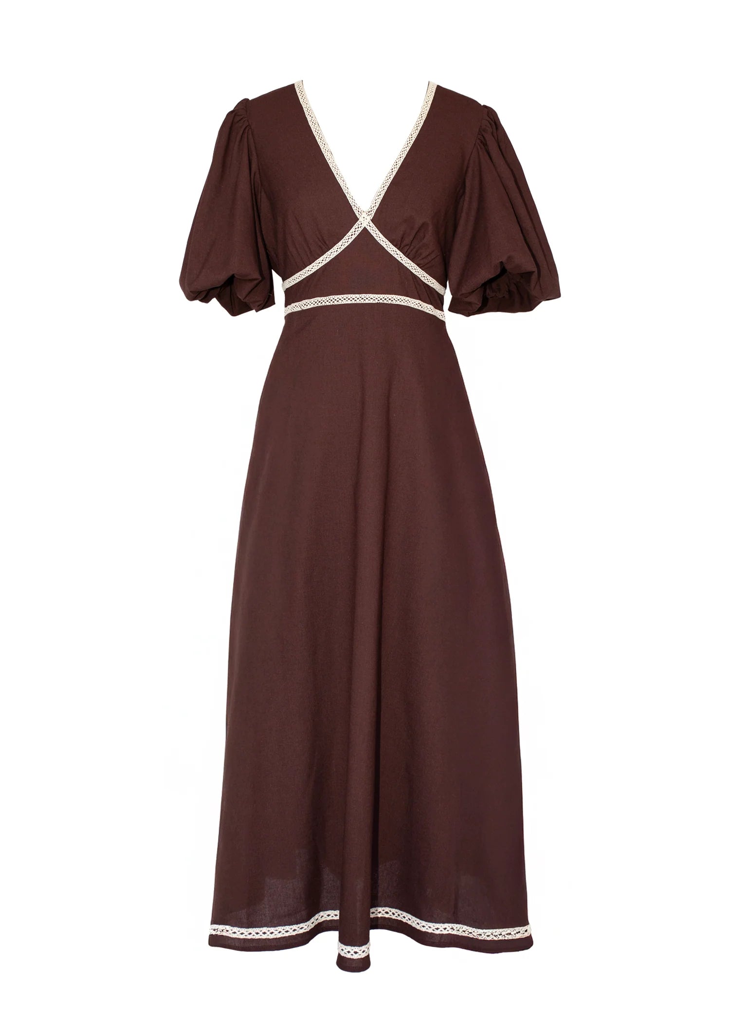 Ellodie Maxi Dress - Espresso