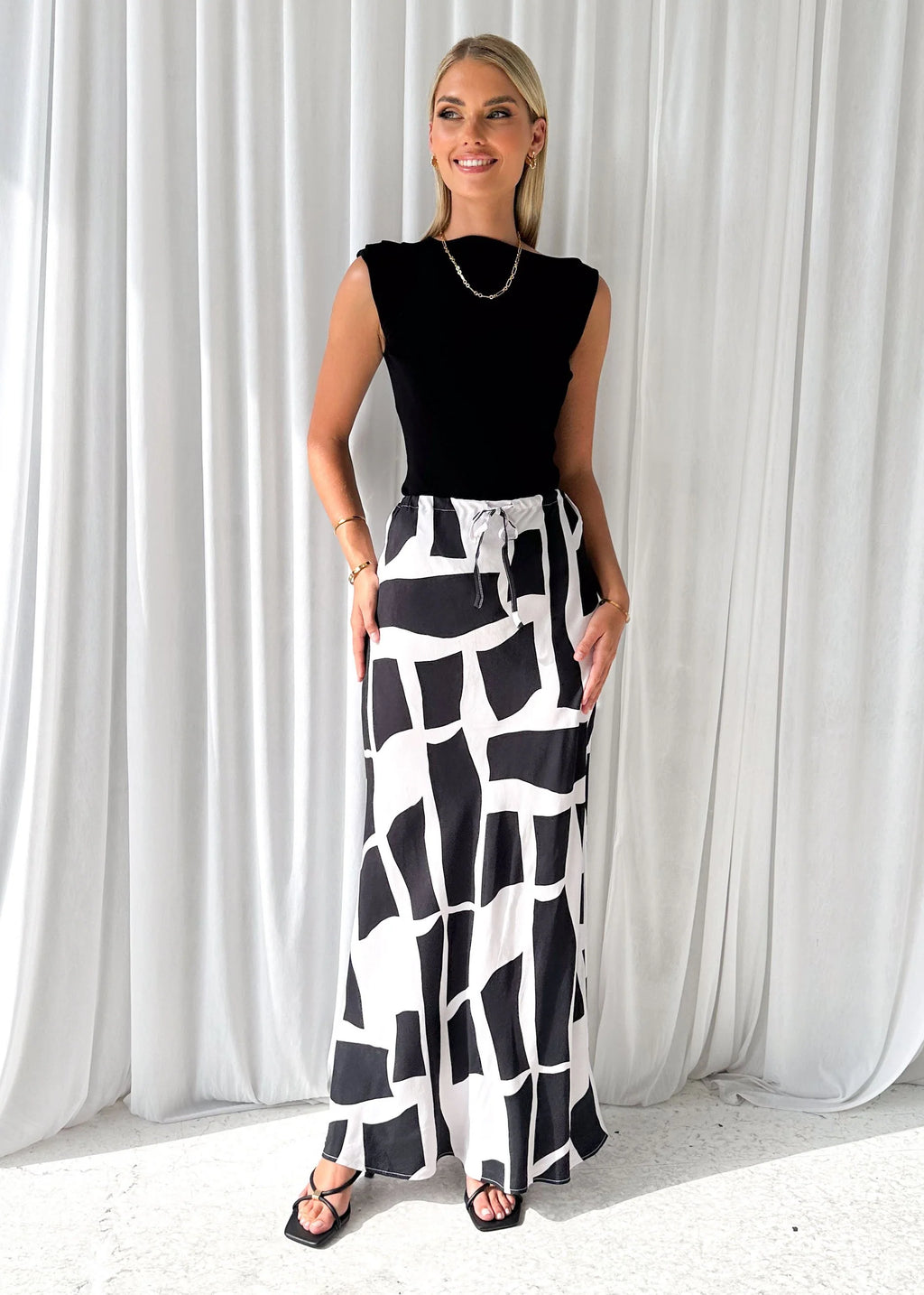 Pips Maxi Skirt - Cayenne