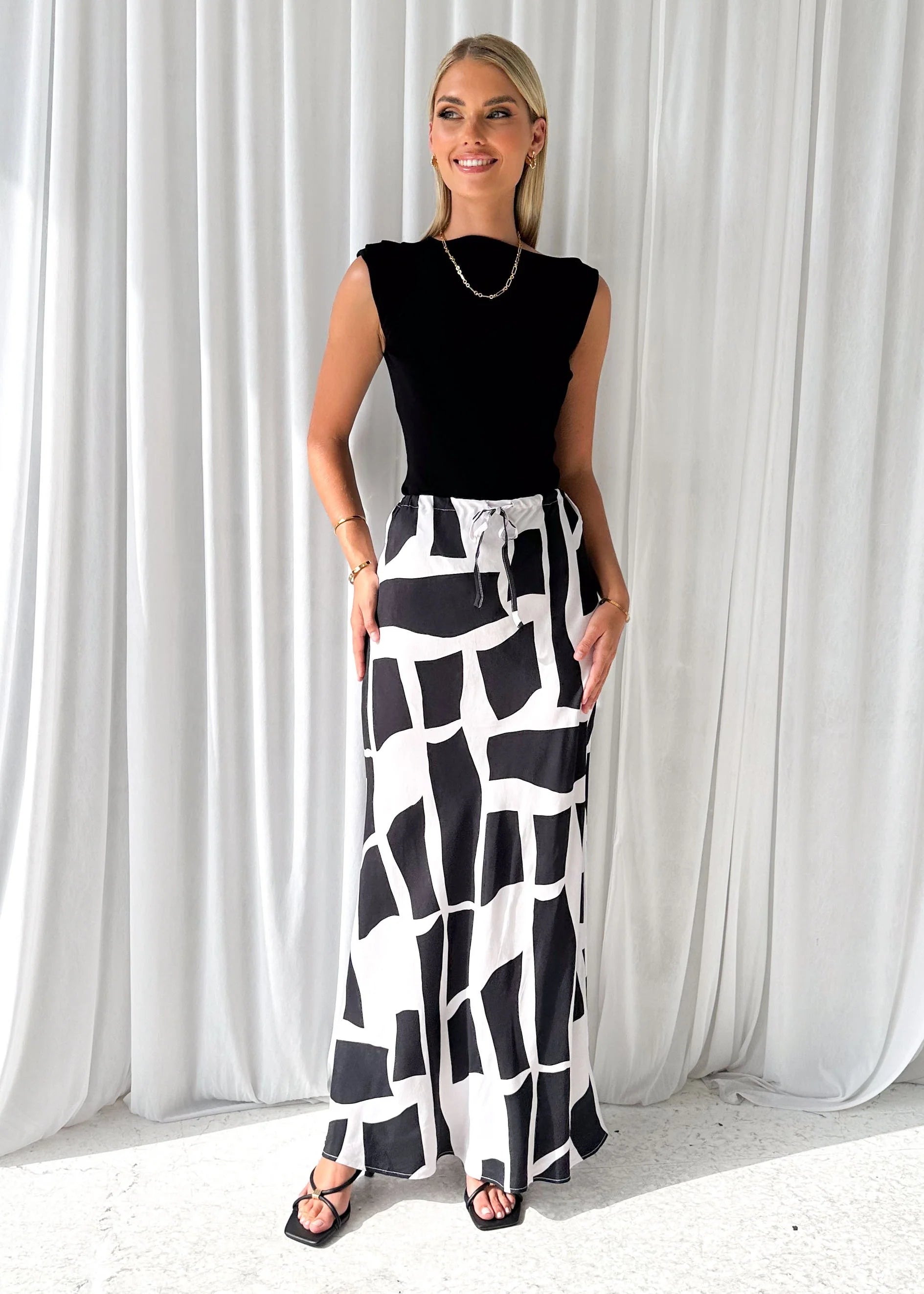 Pips Maxi Skirt - Cayenne