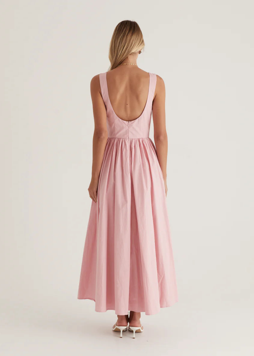 Bessie Maxi Dress - Pink