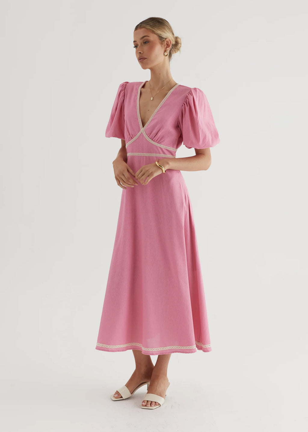 Ellodie Maxi Dress - Pink