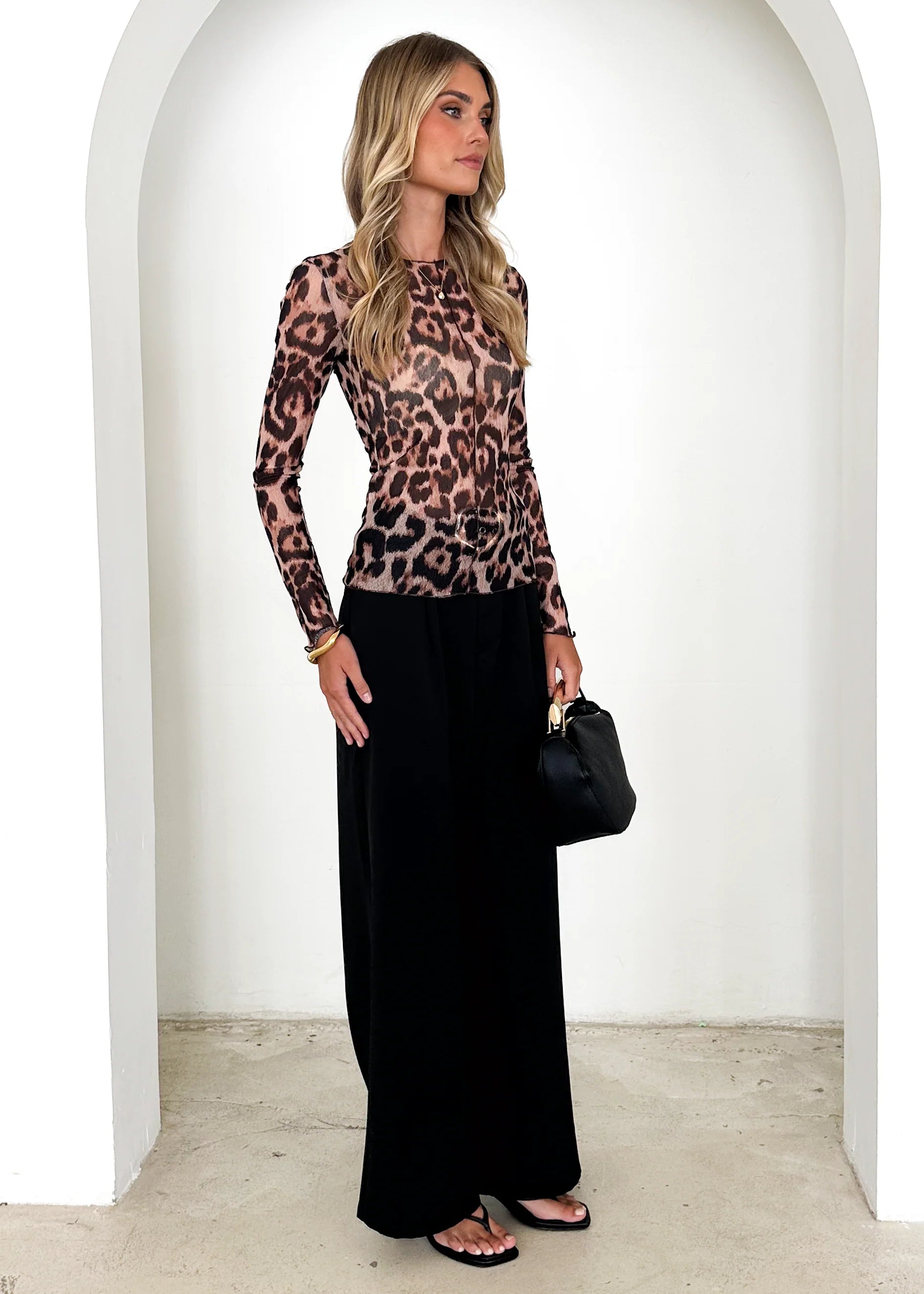 Willa Top - Leopard