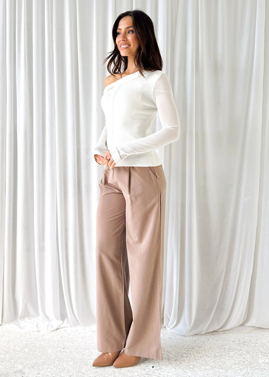 Davida Knit Top - Off White