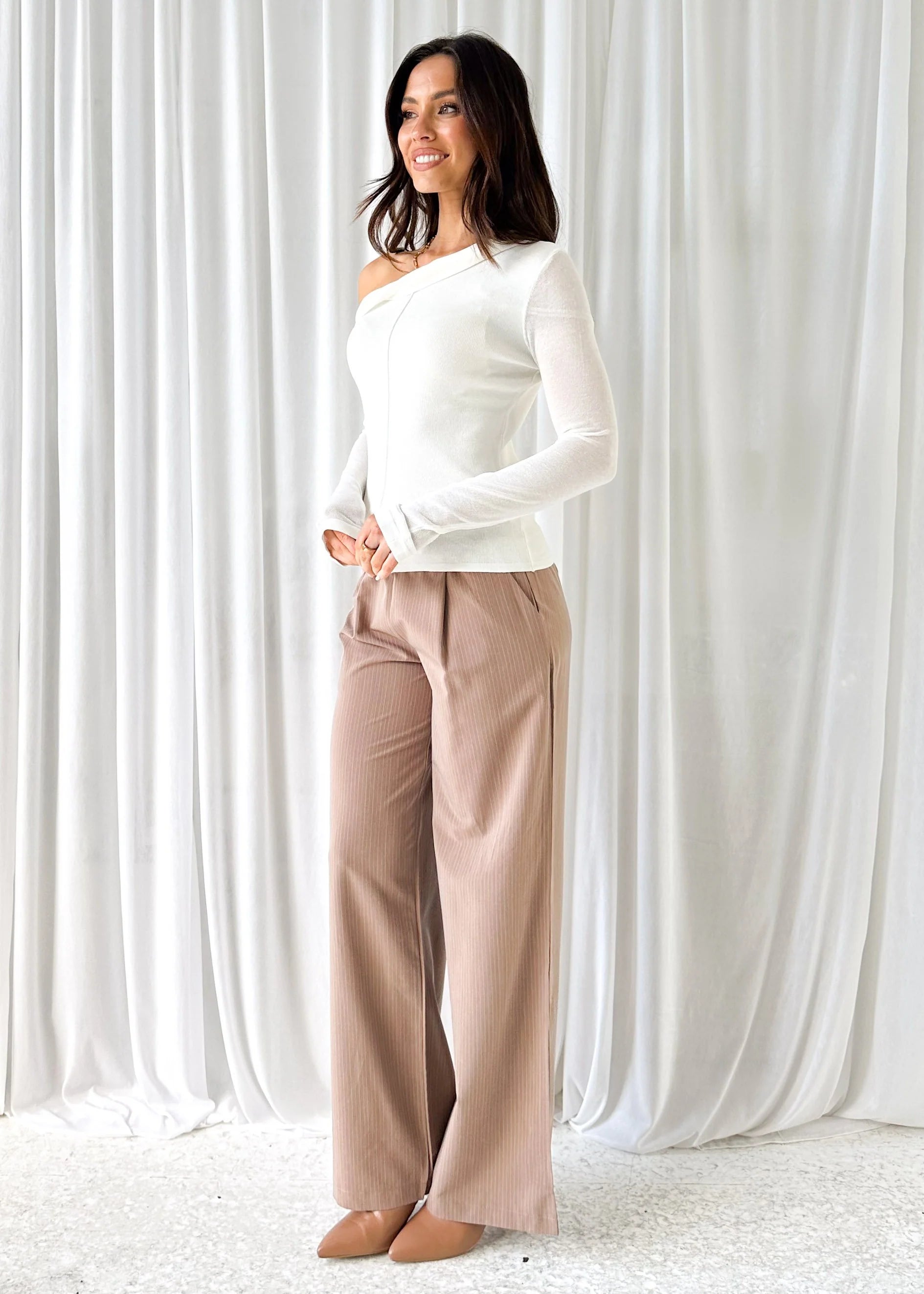 Davida Knit Top - Off White