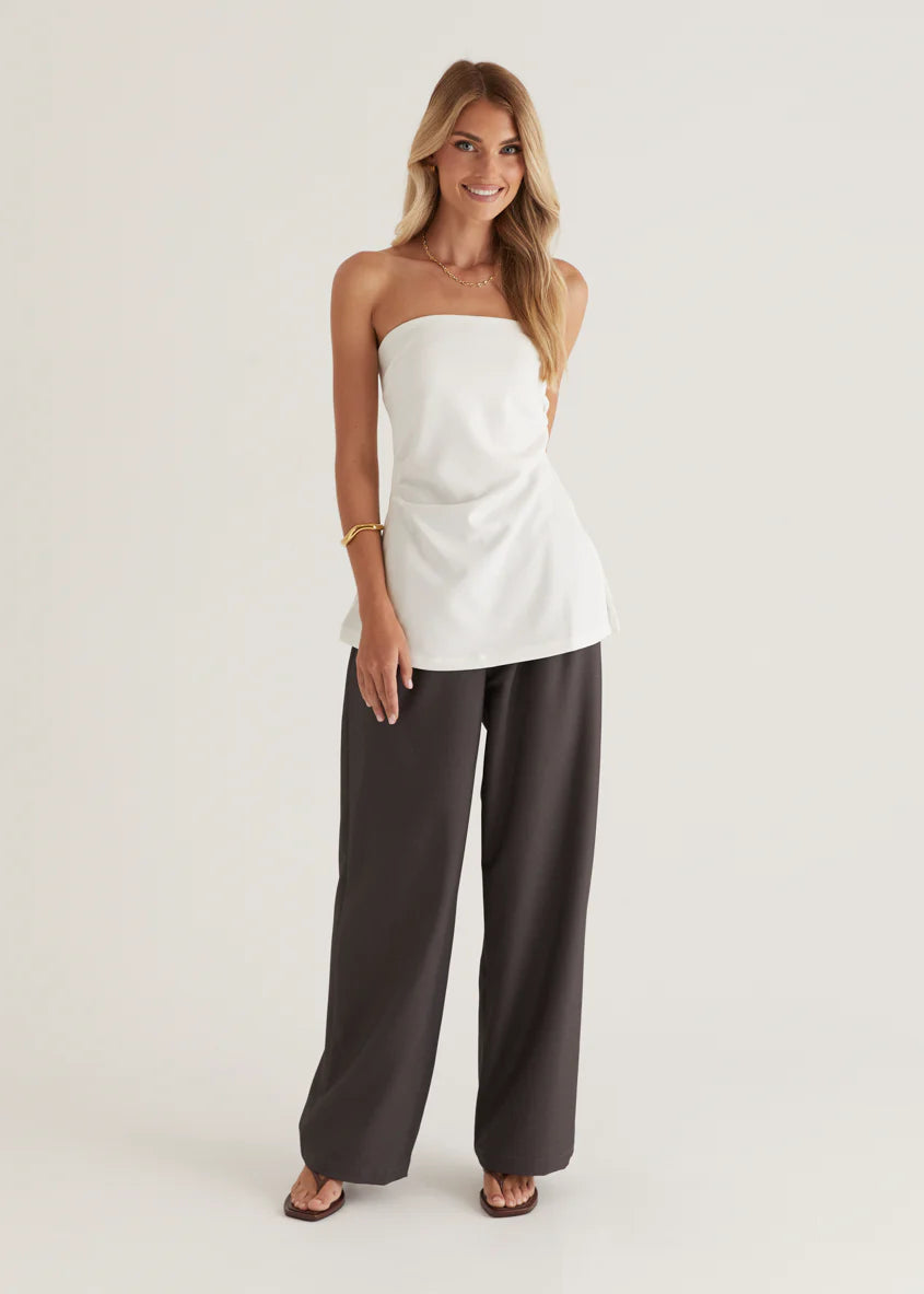 Kimili Strapless Top - Off White