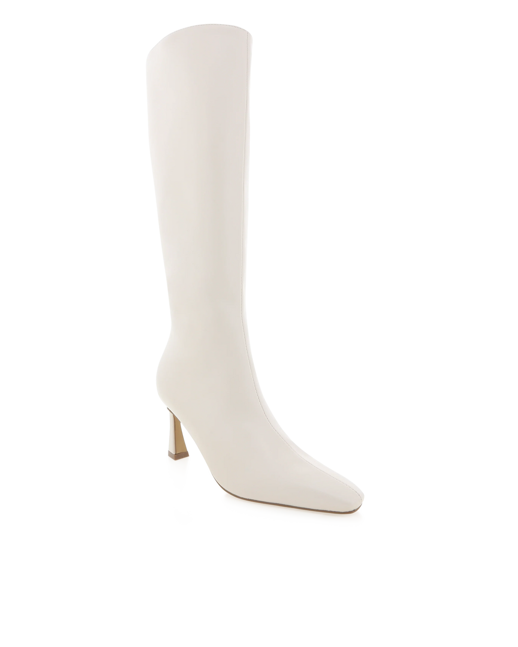 Shyla Knee High Boots - Ivory